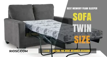 Ultimate Comfort: Top Memory Foam Sleeper Sofa Picks for Twin Size Spaces