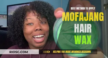 The Ultimate Guide to Applying Mofajang Hair Wax: Achieving Vibrant, Temporary Color