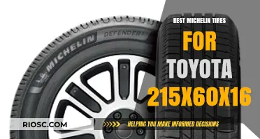 Top Michelin Tire Picks for Toyota Owners: 215/60R16 Recommendations