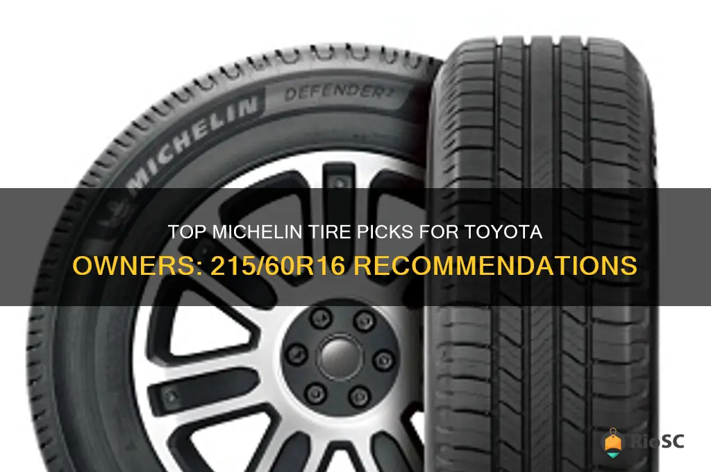 best michelin tires for toyota 215x60x16