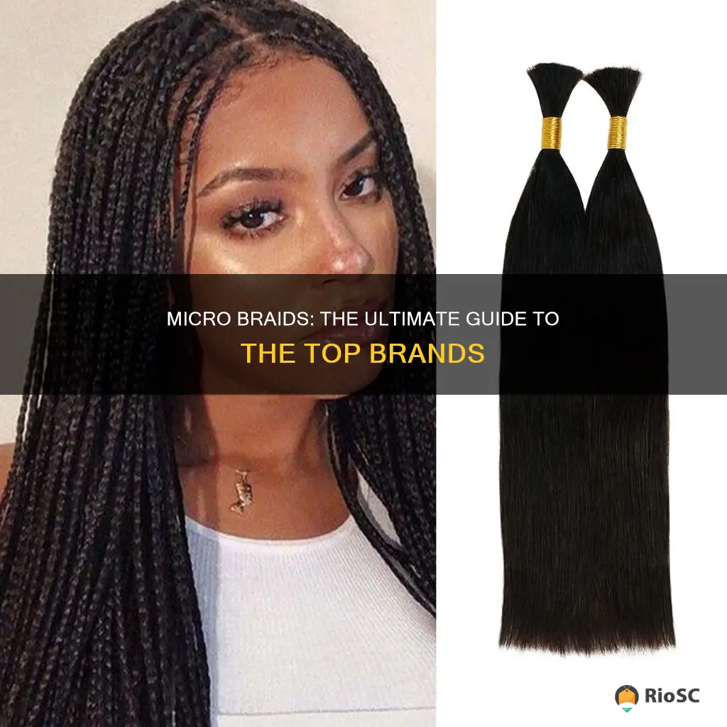 best micro braid hair brands