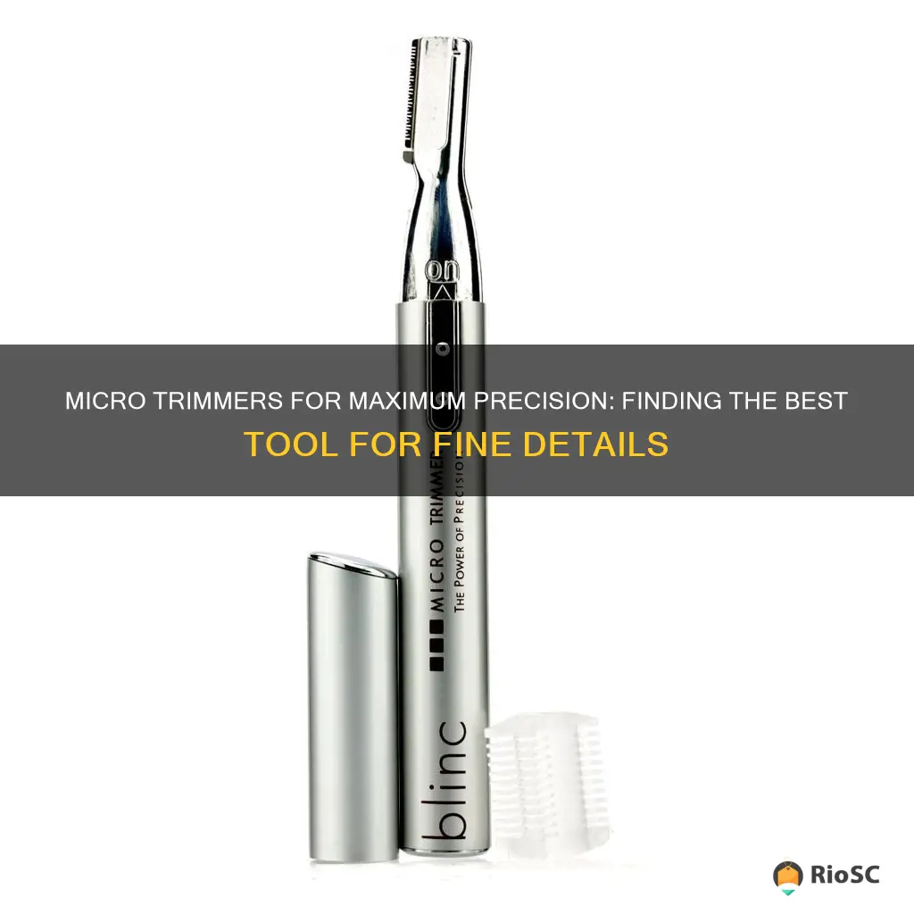 best micro hair trimmer