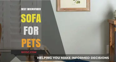 Ultimate Comfort for Your Furry Friends: The Best Microfiber Sofa for Pets