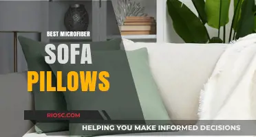 Ultimate Comfort: The Best Microfiber Sofa Pillows for Cozy Lounging