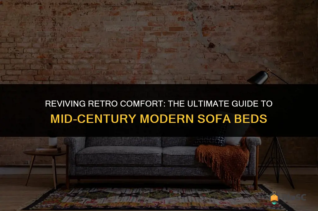 best mid century modern sofa bed