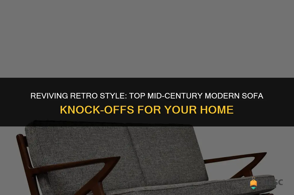best mid century modern sofa knock offs