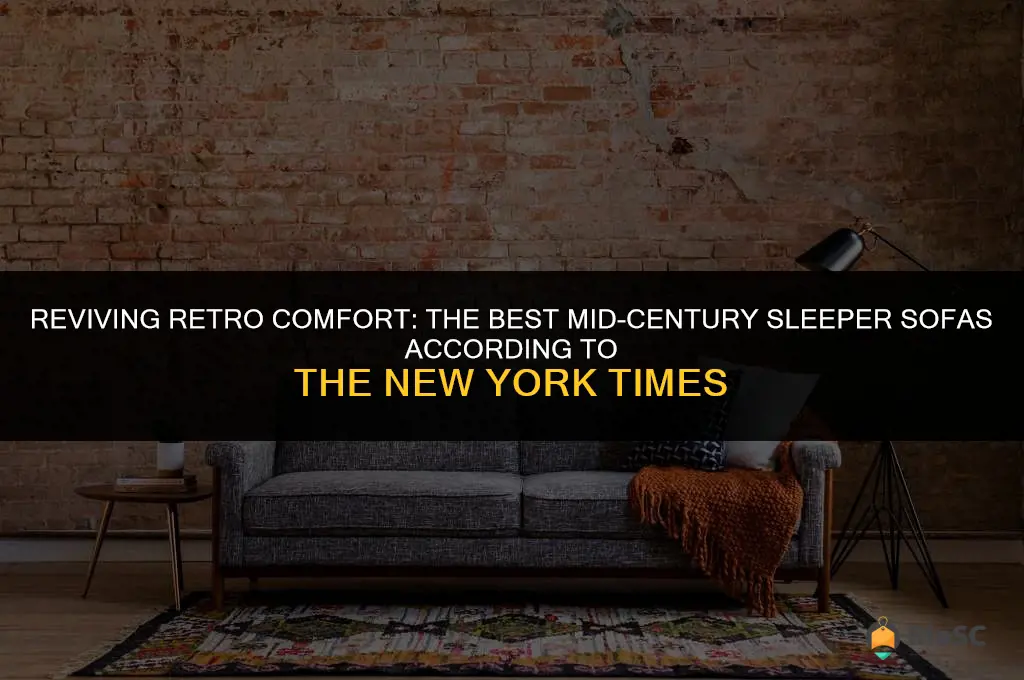 best mid century sleeper sofa best new york times