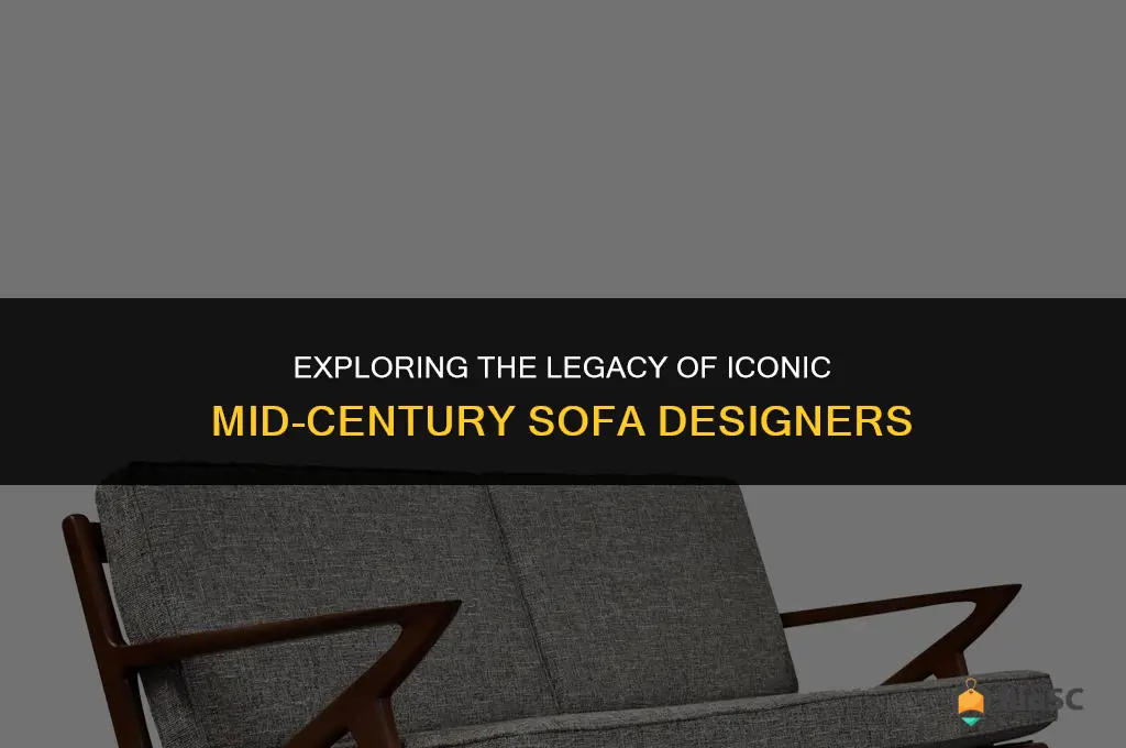 best midcentury sofa designer