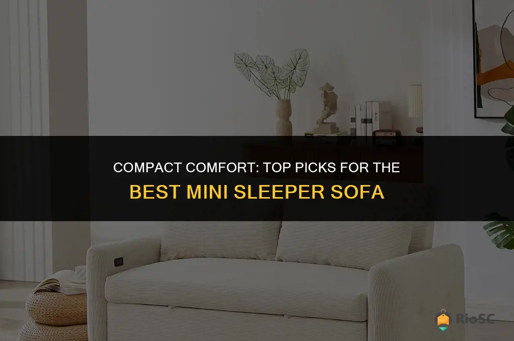 best mini sleeper sofa