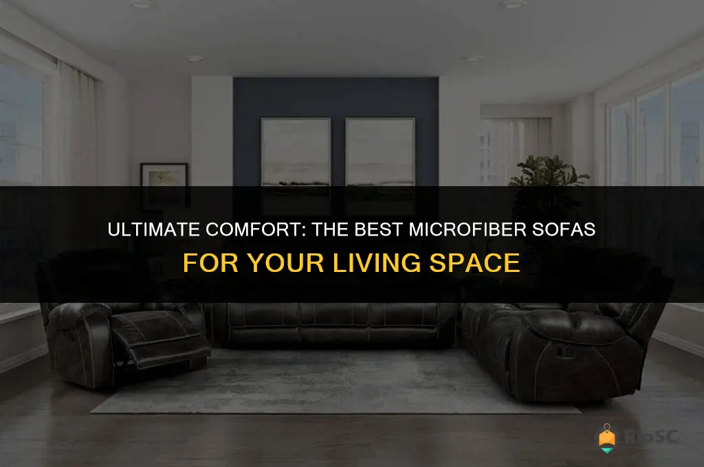 best mircofiber sofa