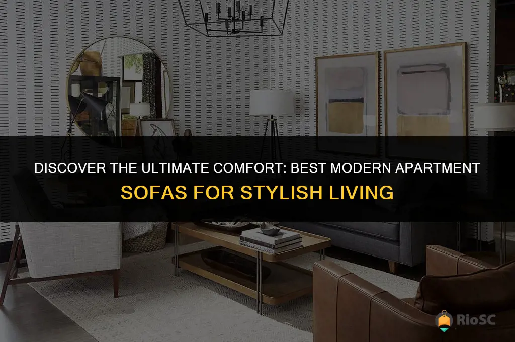 best modern apartment sofa