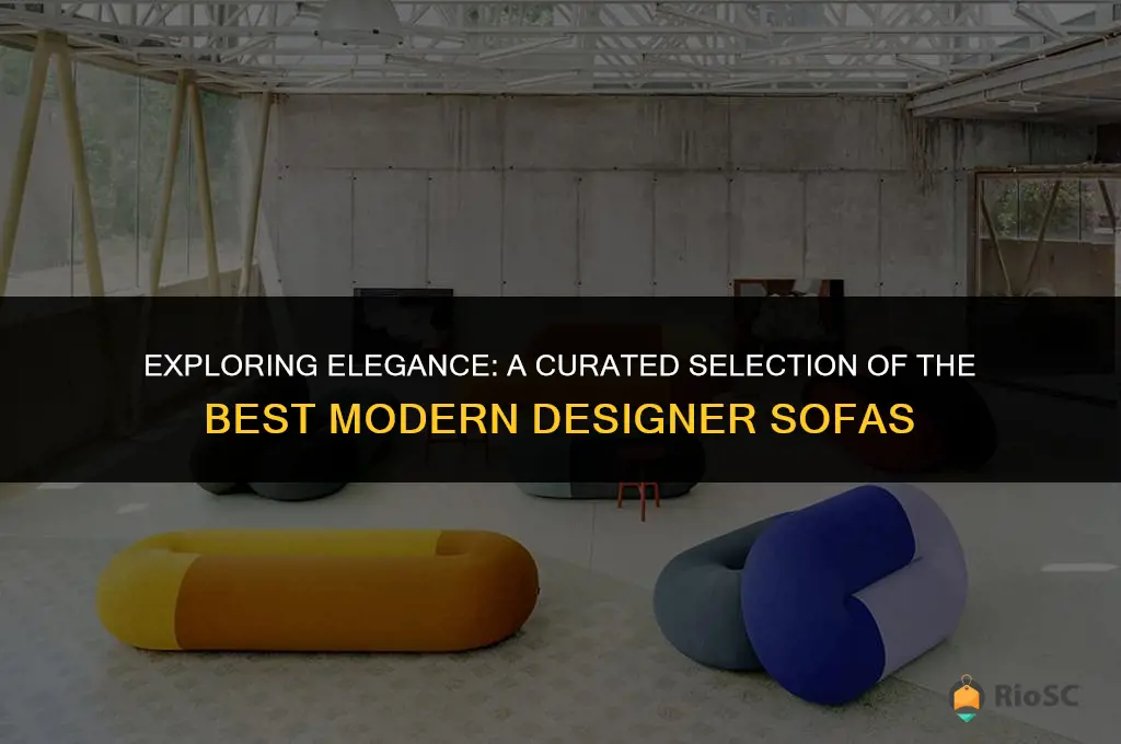 best modern designer sofas