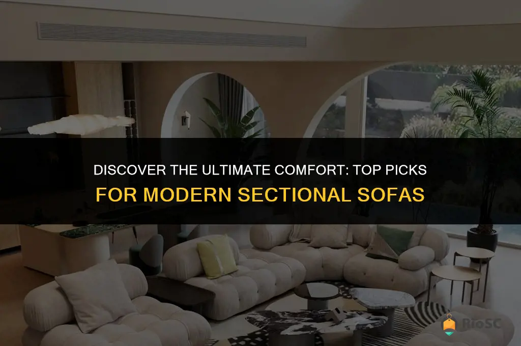 best modern secitonal sofas