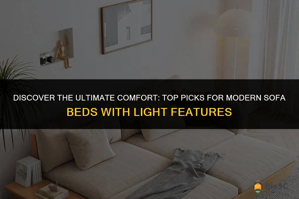 best modern sofa bed light