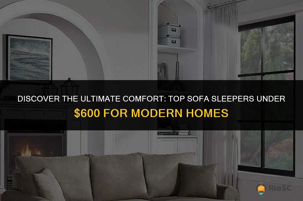 best modern sofa sleep under 600