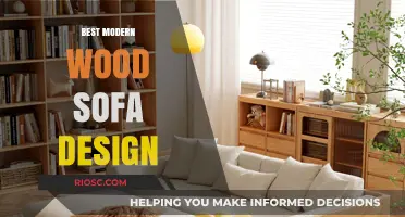 Sleek Lines and Natural Charm: Exploring the Best Modern Wood Sofa Designs