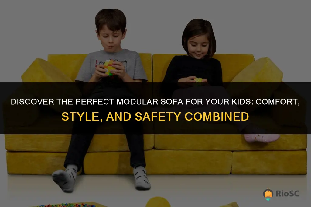 best modular sofa for kids