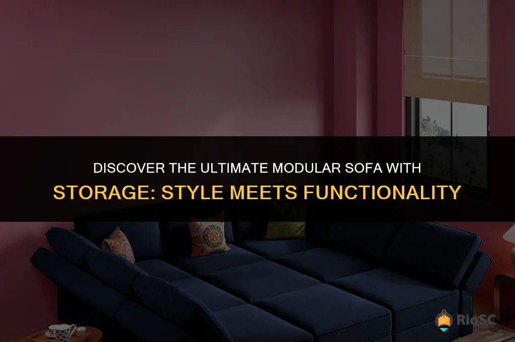 best modular sofa with storage