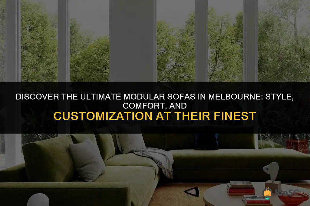 best modular sofas melbourne