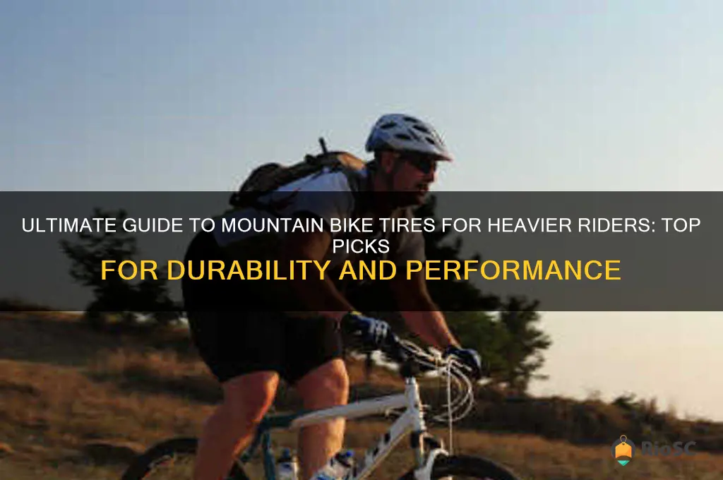 best mountain bike tires for big guys