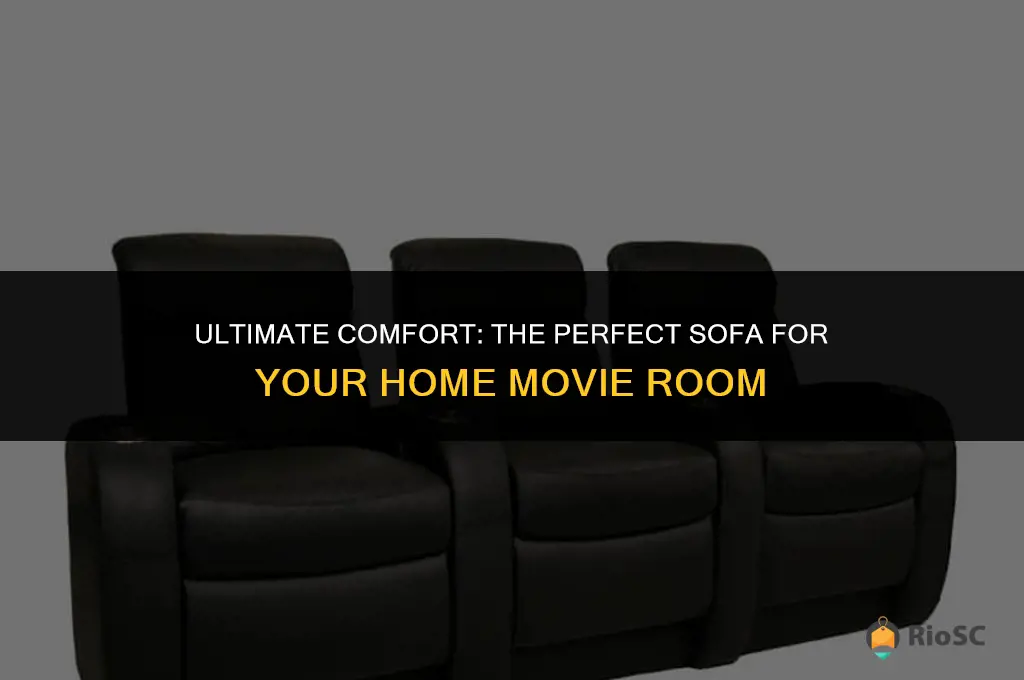best movie room sofa