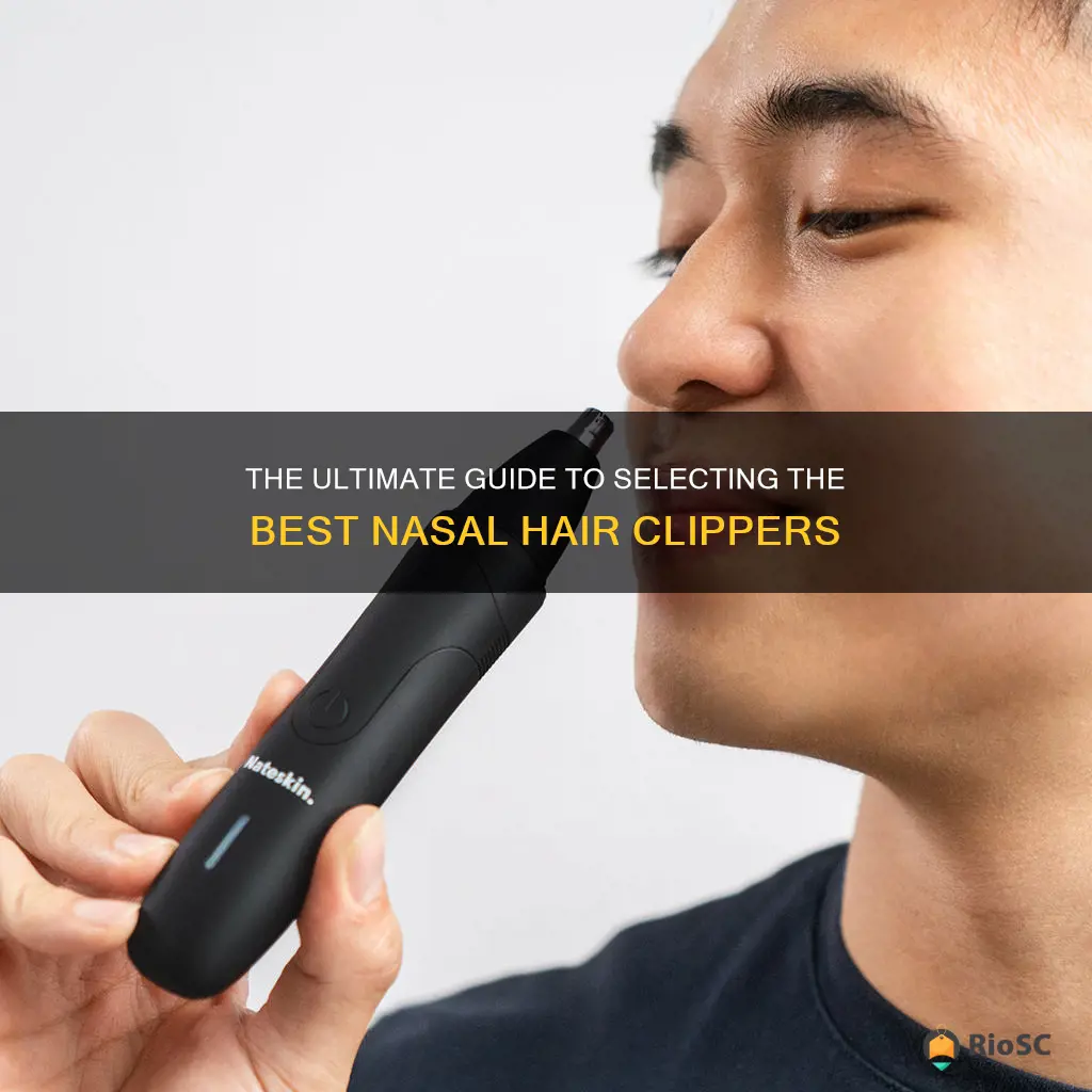 best nasal hair clippers