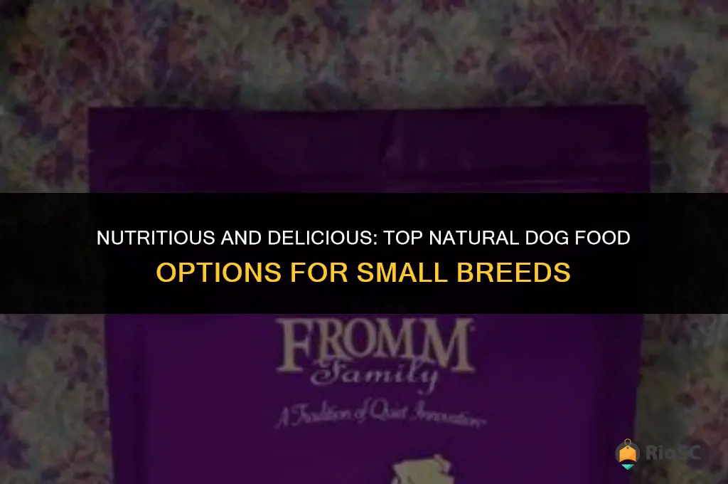 best natural dog food for small breeds