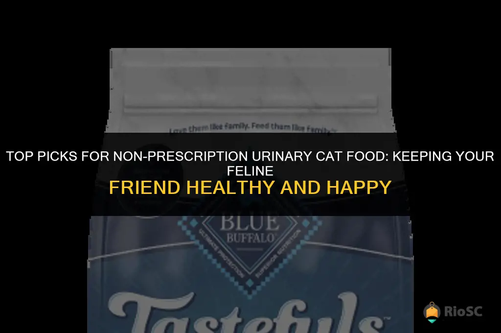 best non prescription urinary cat food
