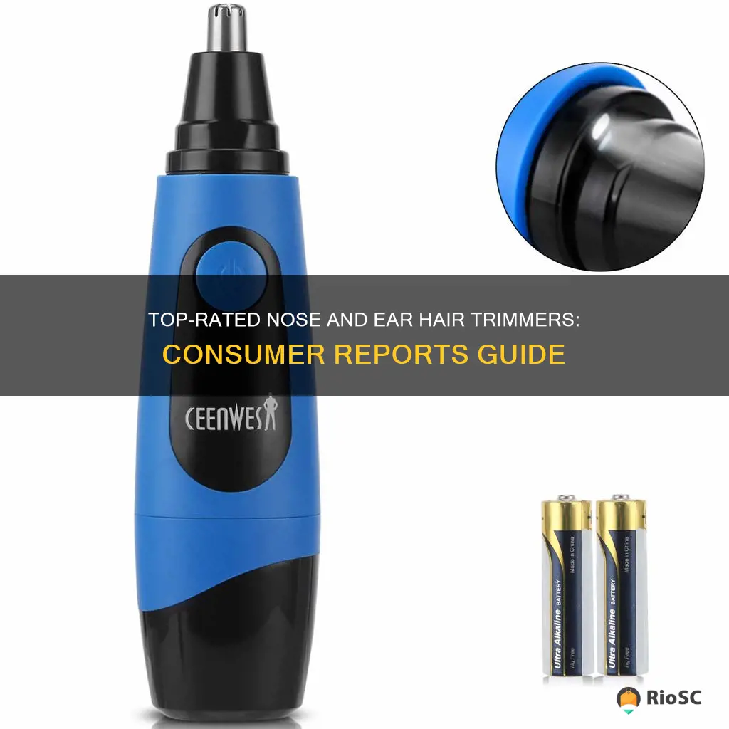 best nose and ear hair trimmer consumer reports