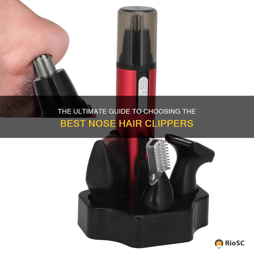 best nose hair clippers