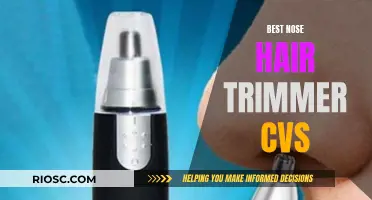 Nose Hair Trimmers at CVS: A Guide to Choosing the Best One