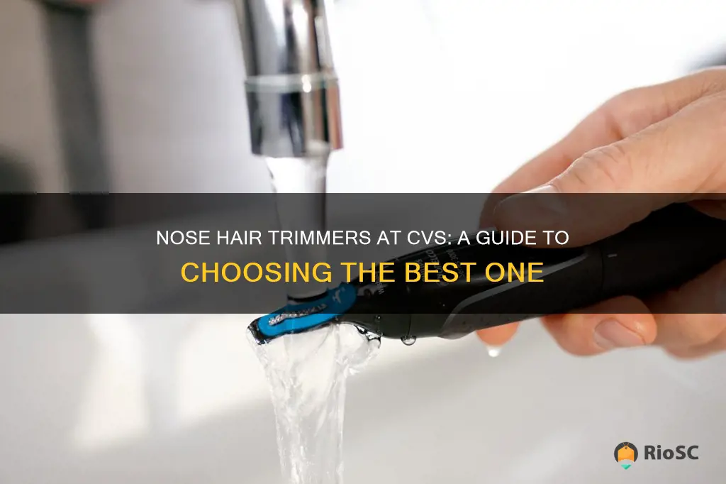 best nose hair trimmer cvs