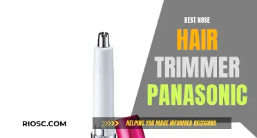 Panasonic's Precision: The Ultimate Nose Hair Trimmer