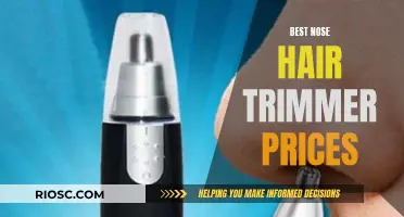 Nose Hair Trimmers: Precision at a Bargain