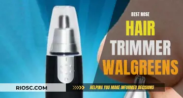 Top Walgreens Nose Hair Trimmer Options for Easy Grooming