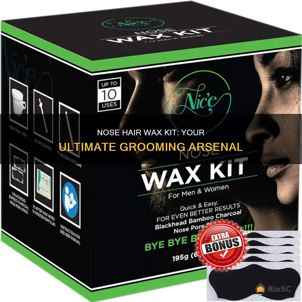 best nose hair wax kit