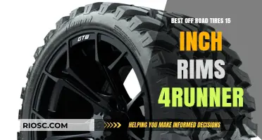 Top Off-Road Tires for 15-Inch Rims: Enhance Your 4Runner's Adventure Capabilities