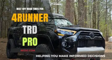 Top Off-Road Tire Picks to Maximize Your 4Runner TRD Pro's Performance and Durability