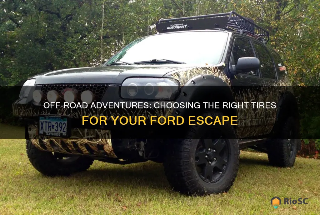 best off road tires for ford escape