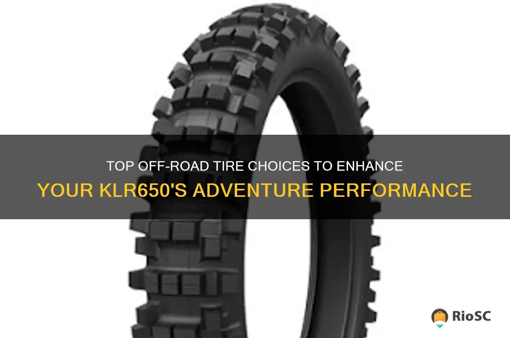best off road tires for klr650