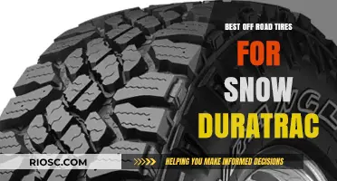 Conquering Winter Terrain: The Unmatched Performance of Goodyear's Duratrac Off-Road Tires in Snow