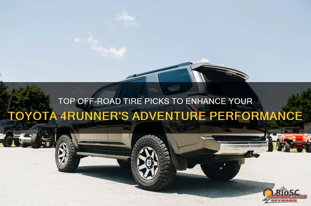 best off road tires for toyota 4runner