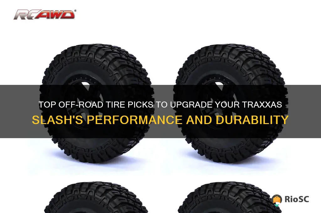 best off road tires for traxxas slash