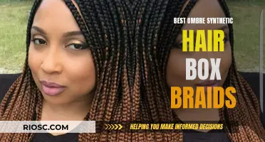 Ombré Allure: Elevating Your Look with Synthetic Box Braids