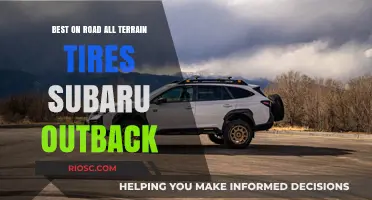 Top All-Terrain Tires for Subaru Outback: On-Road Performance and Off-Road Capability Combined