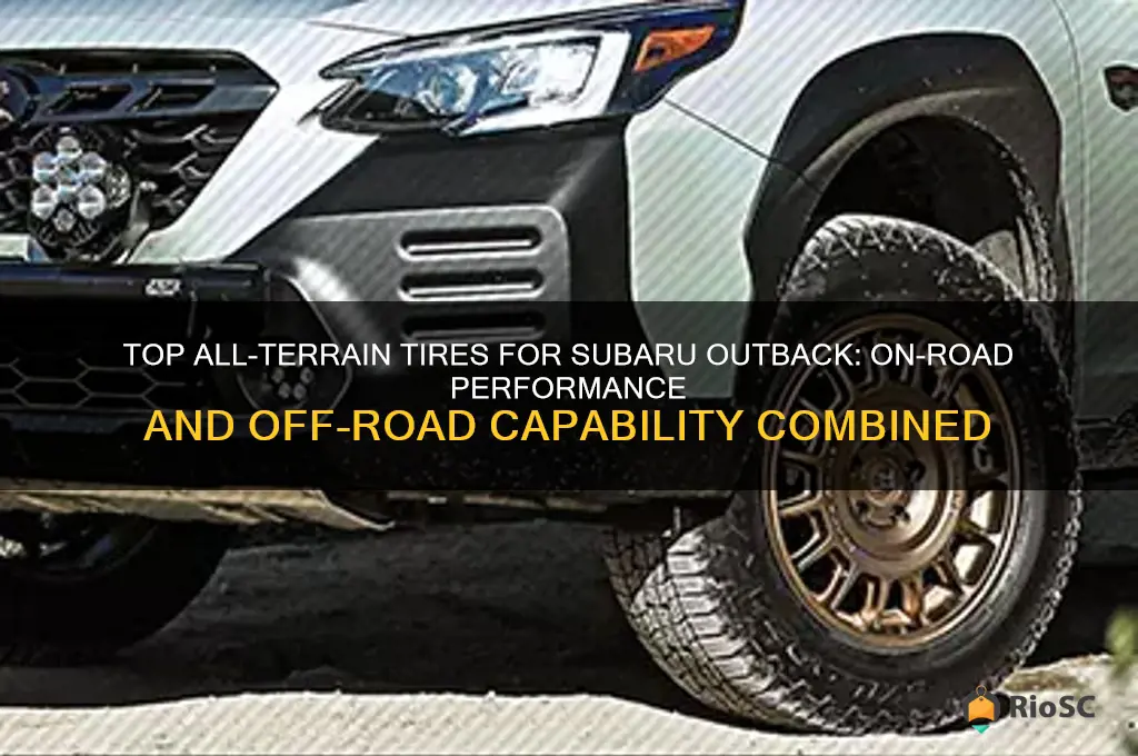 best on road all terrain tires subaru outback