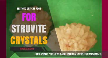 Top Picks for OTC Dry Cat Food to Help Manage Struvite Crystals