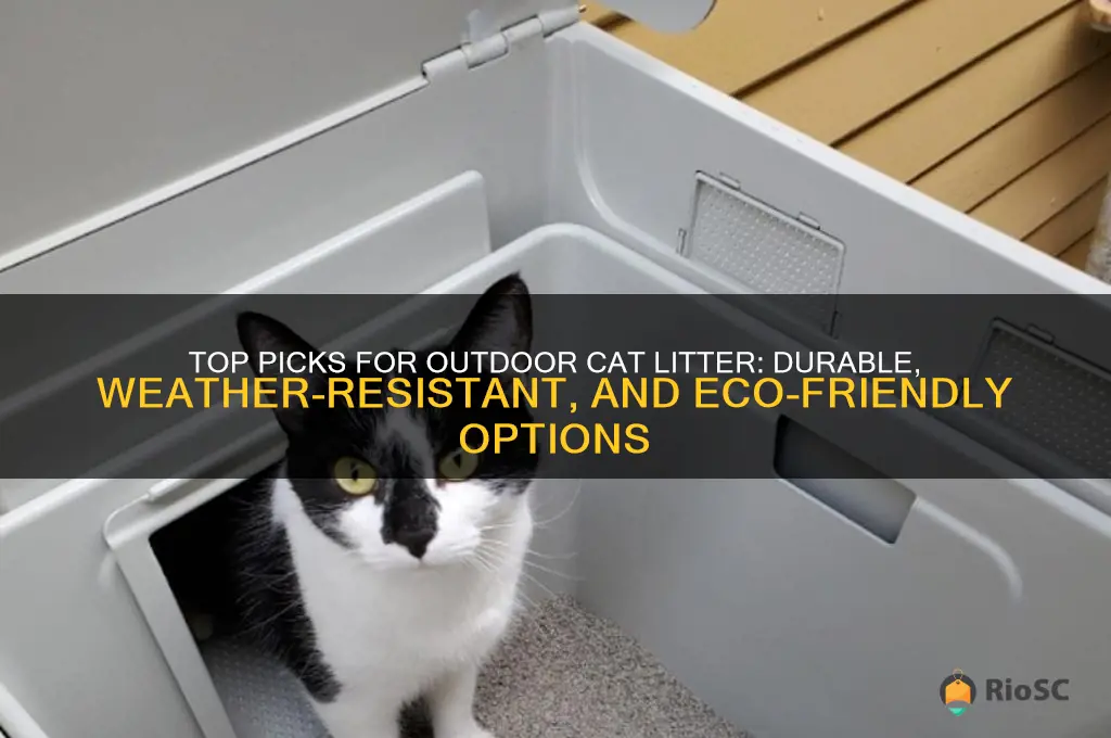 best outdoor cat litter