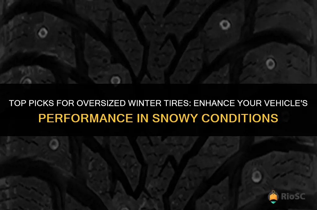 best oversized winter tires