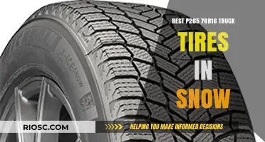 Top-Rated P265 70R16 Truck Tires for Superior Snow Performance